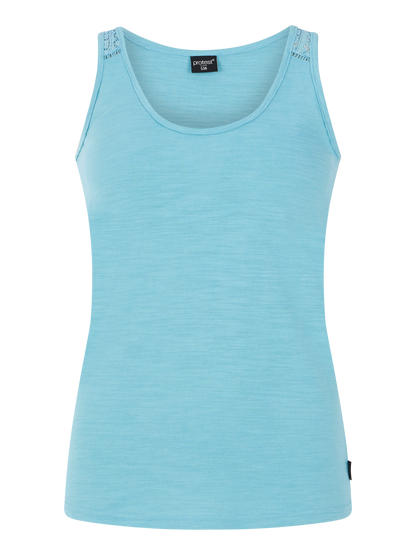 Protest Impulse Vest Top in Vision Blue