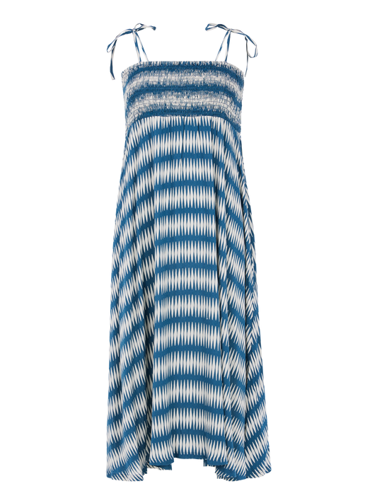 Protest Shaka Dress in Raku Blue