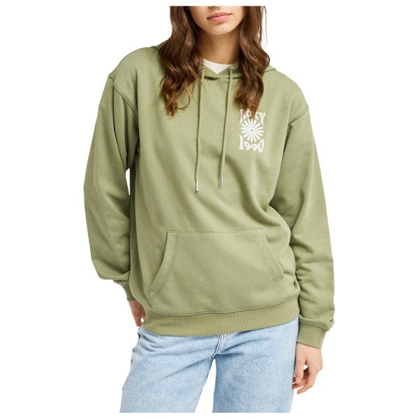 Roxy Surf Stoked Terry  Hoodie - Women - Green