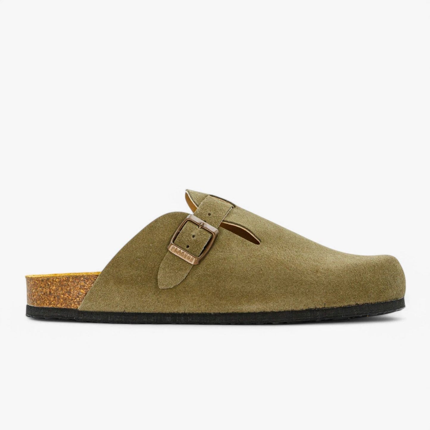 Plakton Blogg Light Khaki Suede
