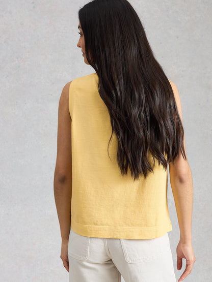 White Stuff Simone Tank in Yellow