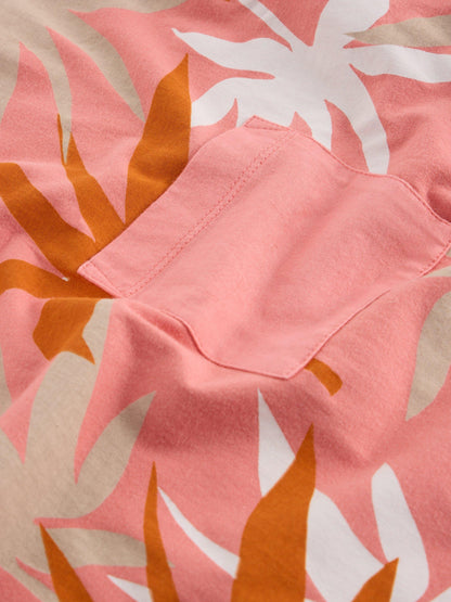 White Stuff Demi Dolman Top in Coral