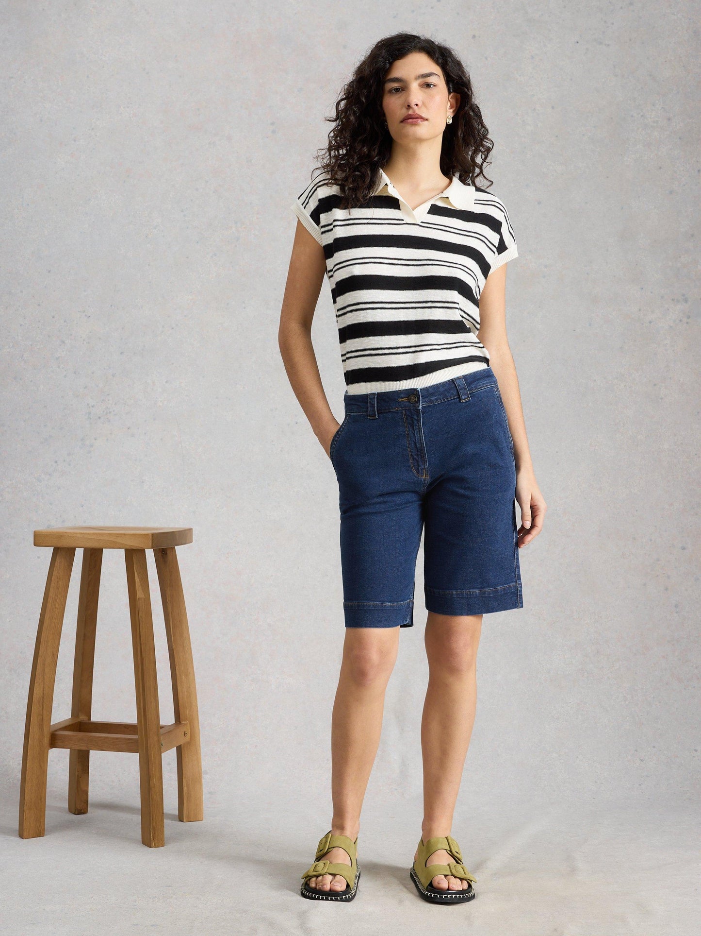 White Stuff Heidi Denim Shorts