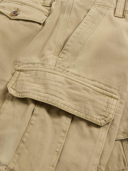 White Stuff Halsall Organic Cargo Short in Light Natural