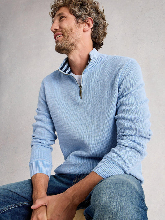 White Stuff Attadale Jumper in Light Blue