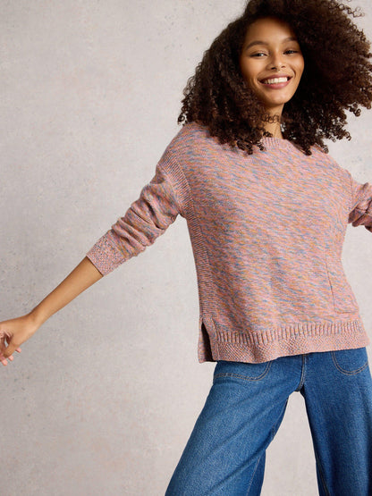 White Stuff Victoria Jumper in Pink