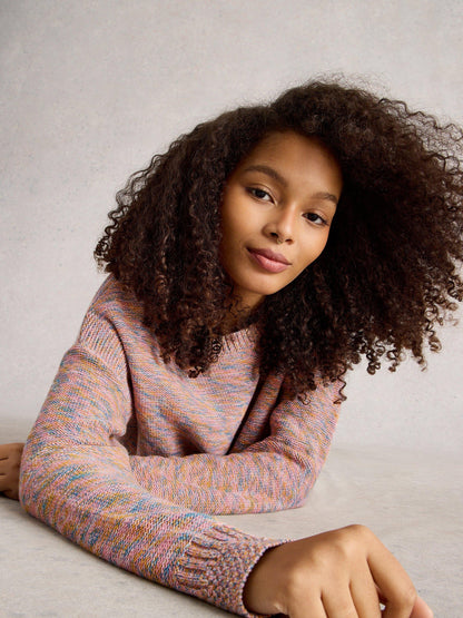 White Stuff Victoria Jumper in Pink