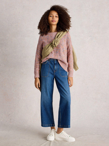 White Stuff Victoria Jumper in Pink