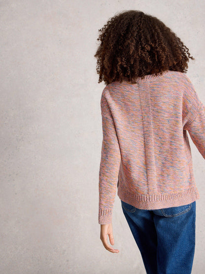 White Stuff Victoria Jumper in Pink