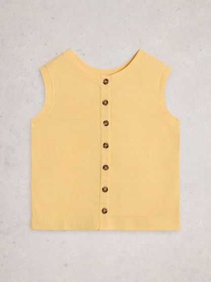 White Stuff Simone Tank in Yellow
