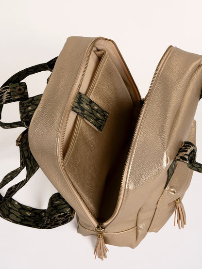 Brakeburn Megan Gold Backpack