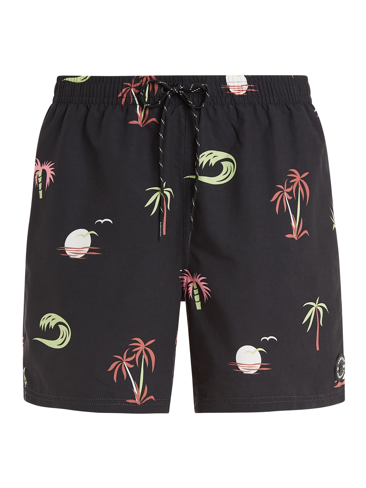 Protest Vung Swimshort in Black