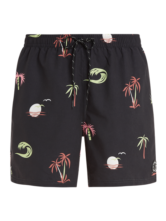 Protest Vung Swimshort in Black