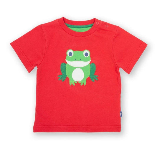 Kite Froglet Tee in Red