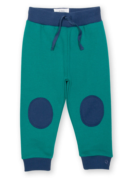 Kite Knee Patch Joggers in Jade