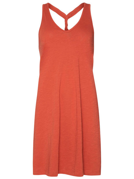 Protest Feline Dress in Clay