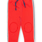 Kite Side Stripe Joggers in Red