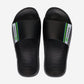 Havaianas Slide Brasil in Black