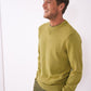 White Stuff Cliffton Crew Sweat in Mid Yellow