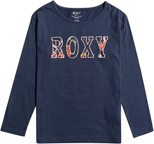 Roxy The One Long Sleeved Top in Navy