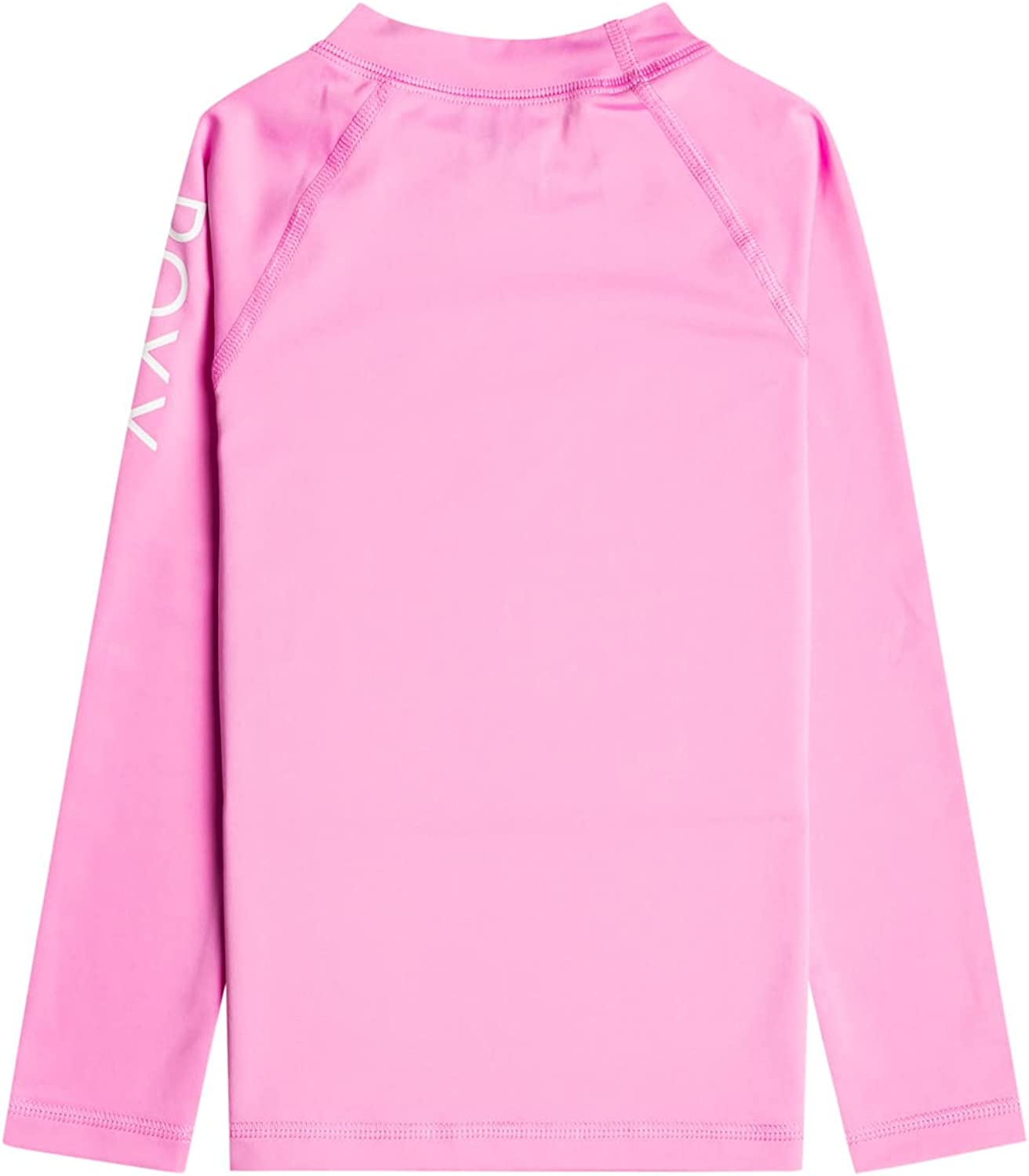 Roxy Girls Whole Hearted Long Sleeved Rash Vest in Pink