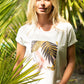 Brakeburn Abstract Palms Tee