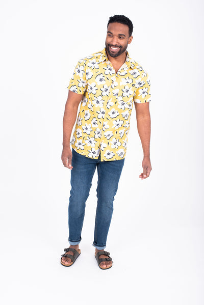 Brakeburn Flower Short Sleeve Shirt