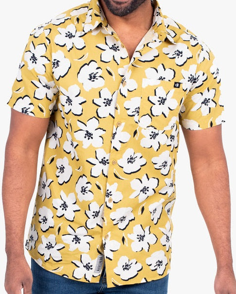 Brakeburn Flower Short Sleeve Shirt