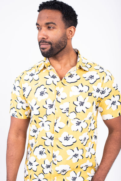 Brakeburn Flower Short Sleeve Shirt