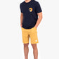 Brakeburn Yellow Utility Shorts