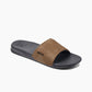 Reef One Slide in Grey / Tan