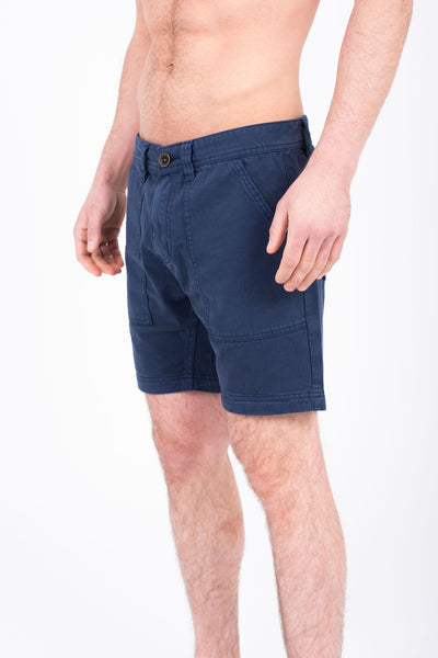 Brakeburn Navy Utility Shorts