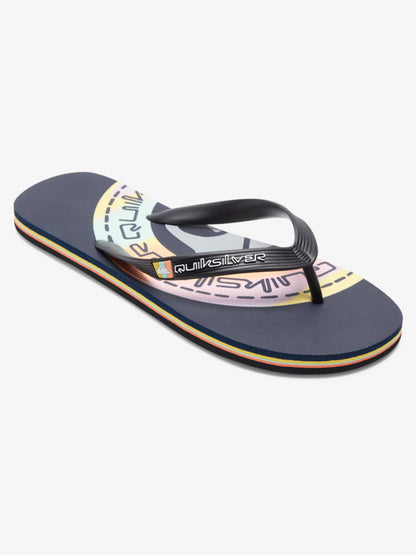 Quiksilver Molokai Art Gregg Kaplan Flip Flops
