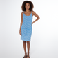 Protest Bounties Dress in Fiji Blue