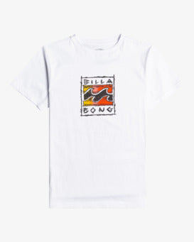 Billabong Tribal Wave SS Tee in White