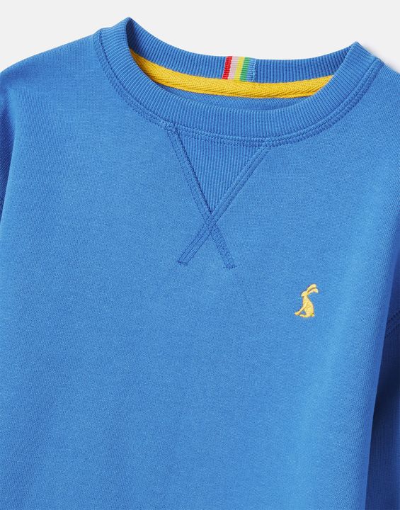 Joules Monty Crew Neck Sweatshirt in Blue