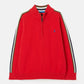Joules Ackwell 1/4 Zip Funnel Neck Jumper in Red