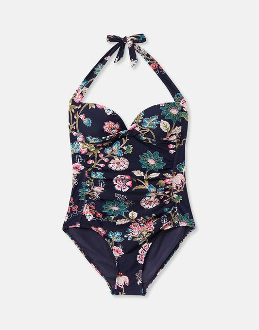 Joules Jasmine Null Swimsuit in Navy Floral