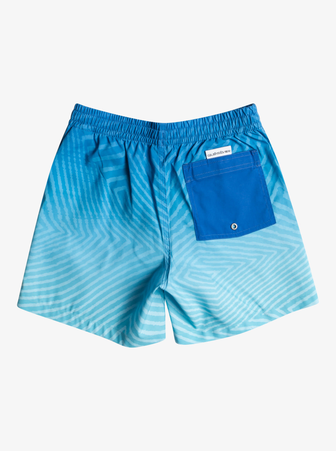 Quiksilver Everyday Warped Logo 14" - Swim Shorts in Snorkel Blue