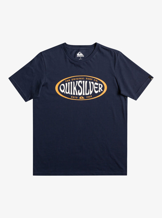 Quiksilver In Circles Boys T-Shirt in Navy