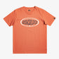Quiksilver In Circles T-Shirt in Mecca Orange