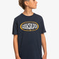 Quiksilver In Circles Boys T-Shirt in Navy