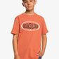 Quiksilver In Circles T-Shirt in Mecca Orange