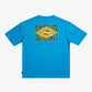 Quiksilver Kaleidoscope Tee in French Blue