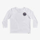 Quiksilver Golden Record Boys Long Sleeve Tee in White