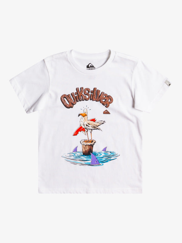 Quiksilver Seagulls T-Shirt in White