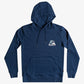 Quiksilver Rolling Circle Hoody in Insignia Blue