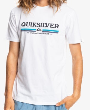 Quiksilver All Lined Up T-Shirt in White