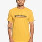Quiksilver Between The Lines T-Shirt in Bright Gold