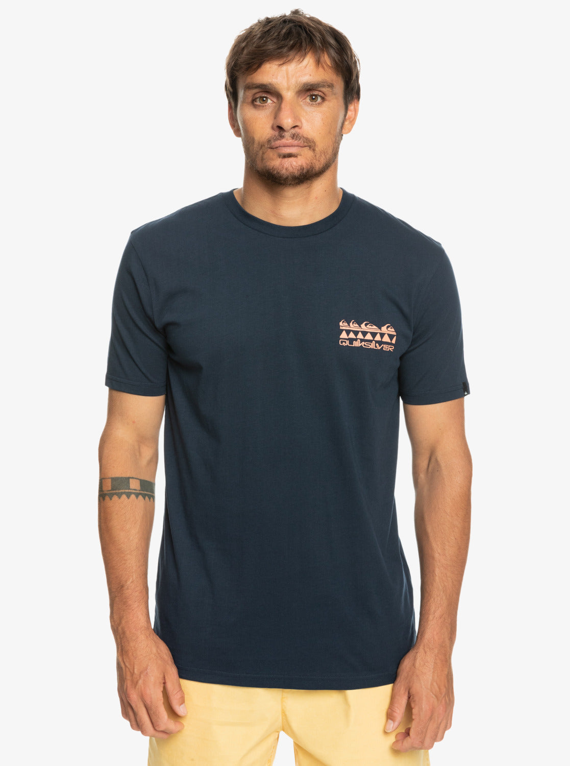 Quiksilver Quik Spray T-Shirt in Navy Blazer